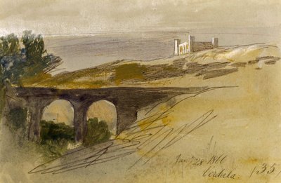Verdala, Malta, 1866 da Edward Lear